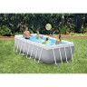 Каркасный бассейн INTEX Prism Frame 26790 (400×200×122 см), фильтр-насос, лестница